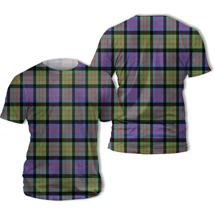MacDonald Ancient Tartan All Over Print T-Shirt | Scottishclans.co