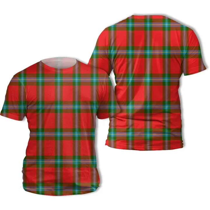 MacLaine of Loch Buie Tartan All Over Print T-Shirt | Scottishclans.co