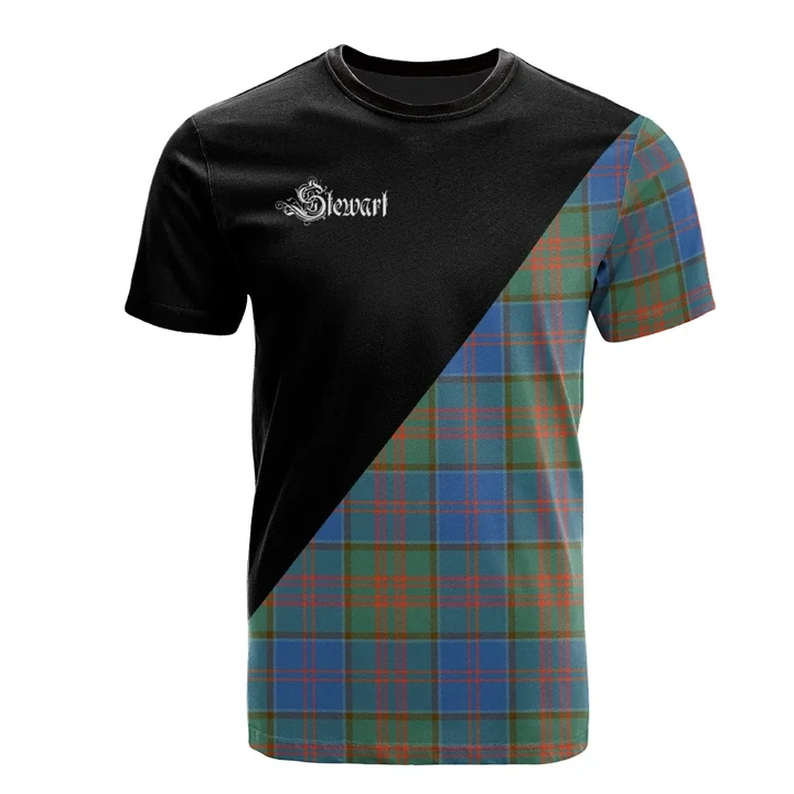 Stewart of Appin Hunting Ancient Clan Military Logo T-Shirt