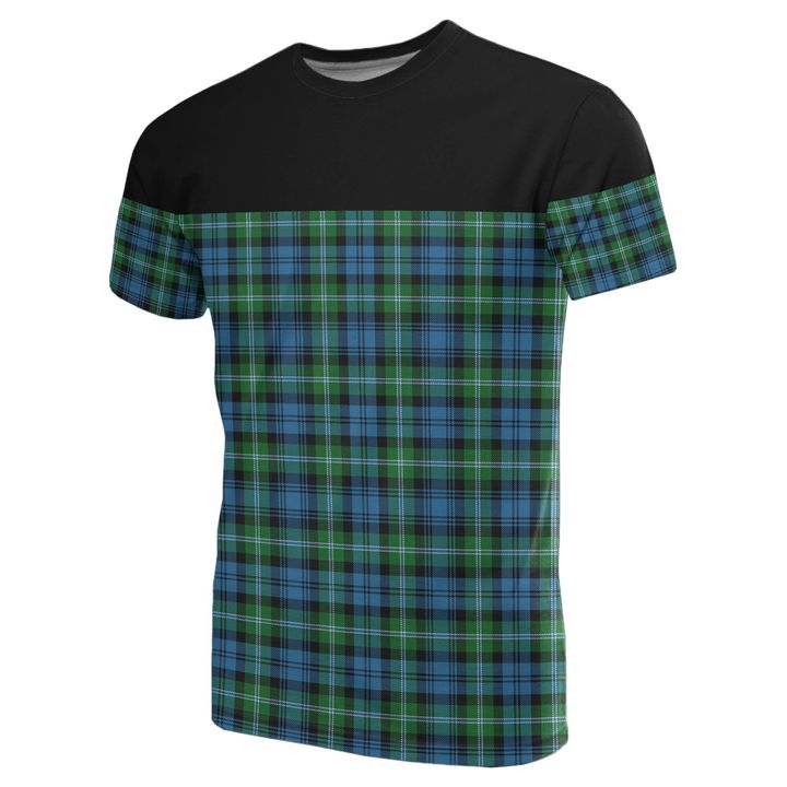 Tartan Horizontal T-Shirt - Lyon Clan
