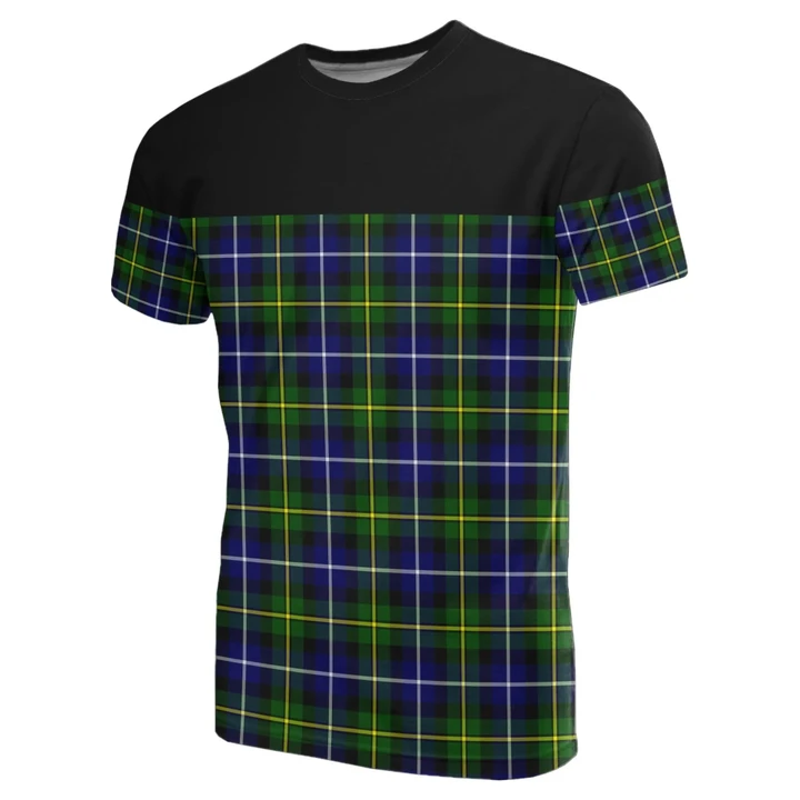 Tartan Horizontal T-Shirt - Macneill Of Barra Modern