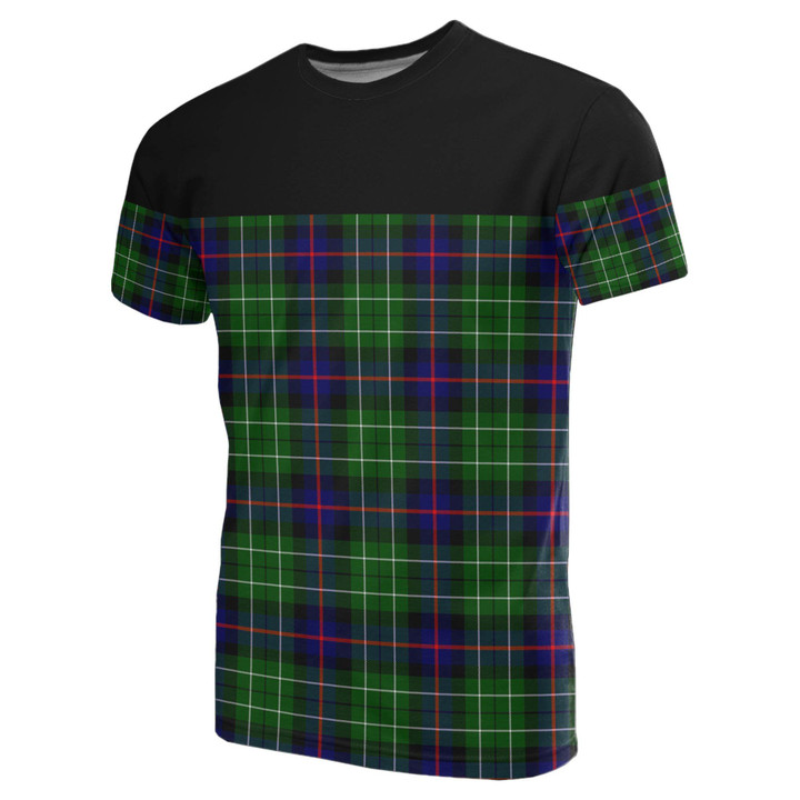 Tartan Horizontal T-Shirt - Leslie Hunting