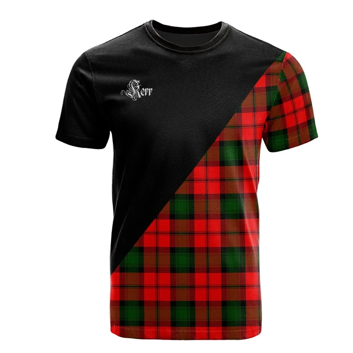 Kerr Modern Clan Military Logo T-Shirt