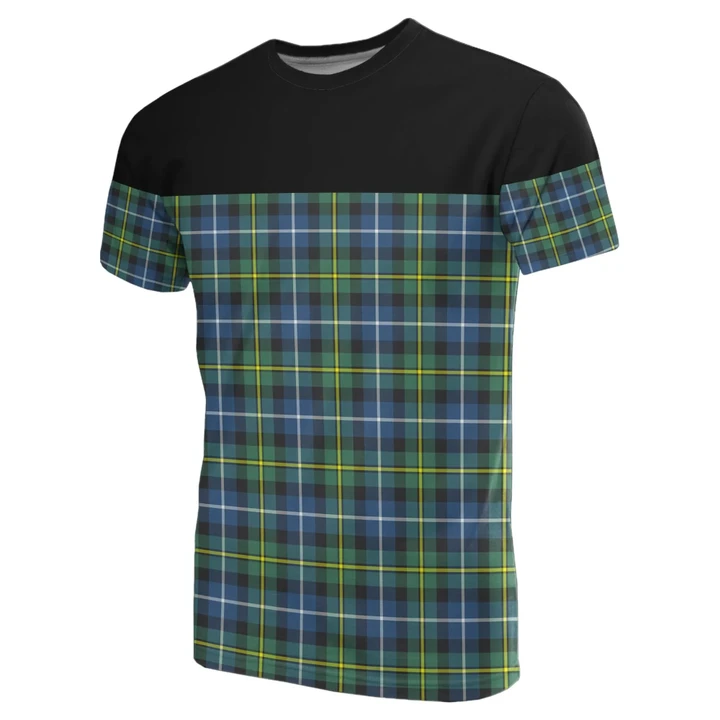 Tartan Horizontal T-Shirt - Macneill Of Barra Ancient