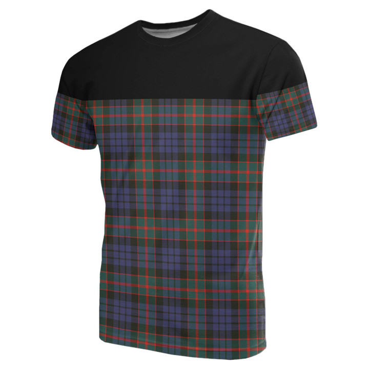Tartan Horizontal T-Shirt - Fletcher Of Dunans