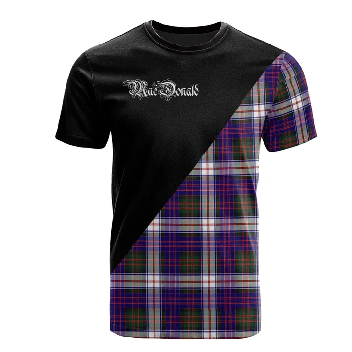 MacDonald Dress Modern Clan Military Logo T-Shirt