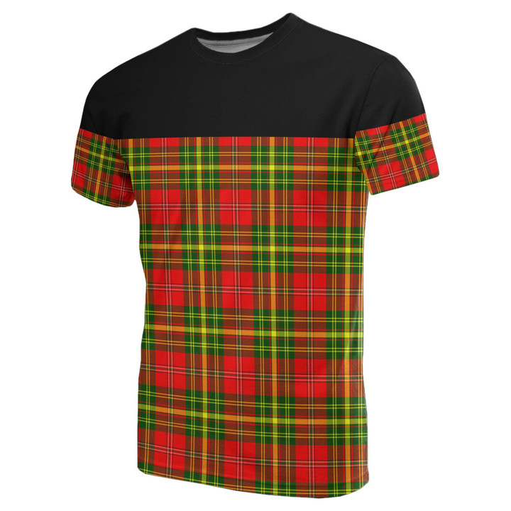 Tartan Horizontal T-Shirt - Leask
