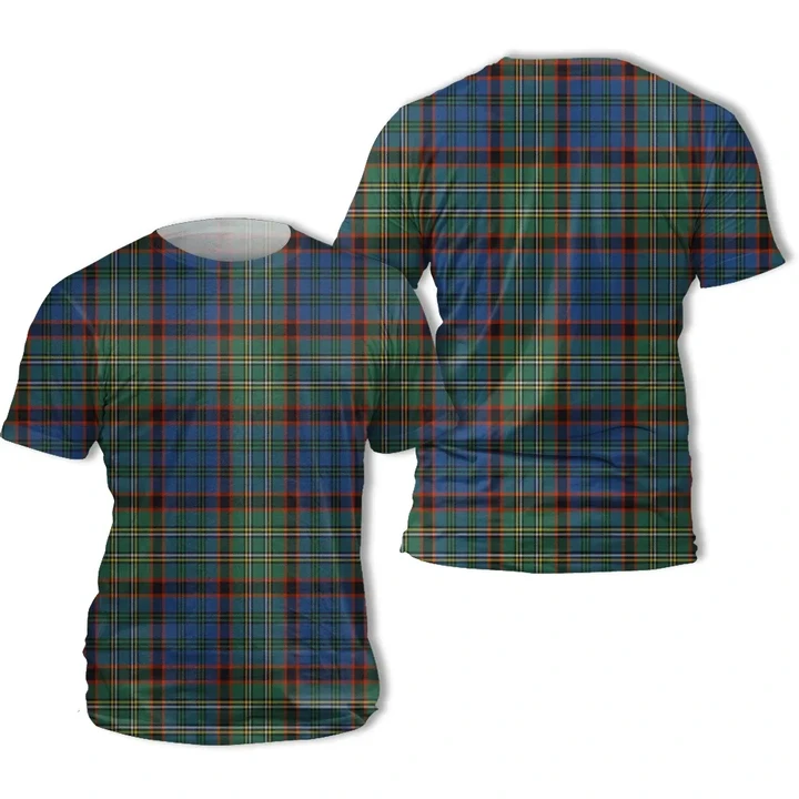 Nicolson Hunting Ancient Tartan All Over Print T-Shirt | Scottishclans.co