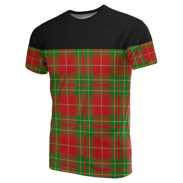 Tartan Horizontal T-Shirt - Burnett Ancient