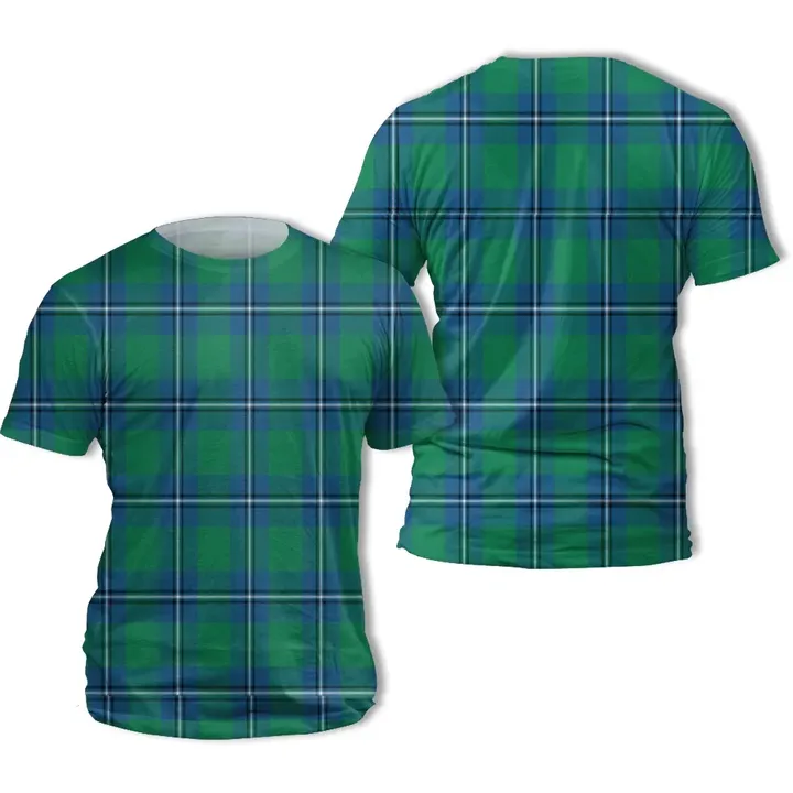 Irvine Ancient Tartan All Over Print T-Shirt | Scottishclans.co