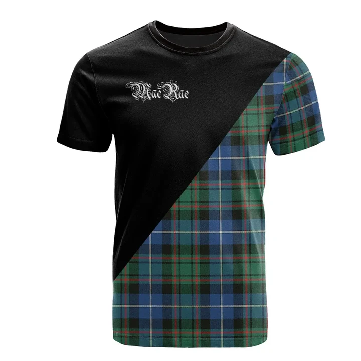 MacRae Hunting Ancient Clan Military Logo T-Shirt