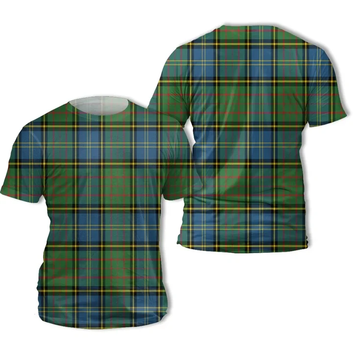 MacMillan Hunting Ancient Tartan All Over Print T-Shirt | Scottishclans.co