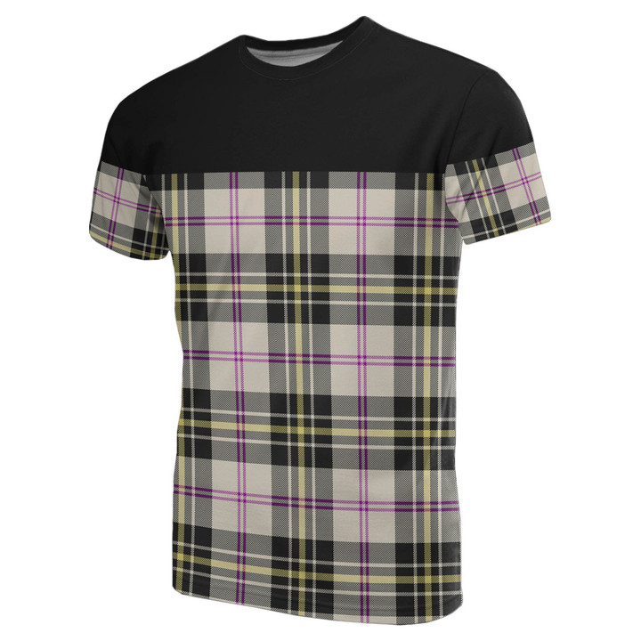 Tartan Horizontal T-Shirt - Macpherson Dress Ancient
