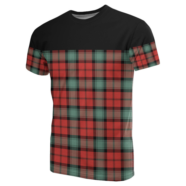 Tartan Horizontal T-Shirt - Kerr Ancient