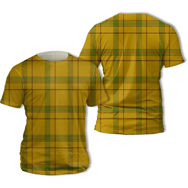 Houston Tartan All Over Print T-Shirt | Scottishclans.co