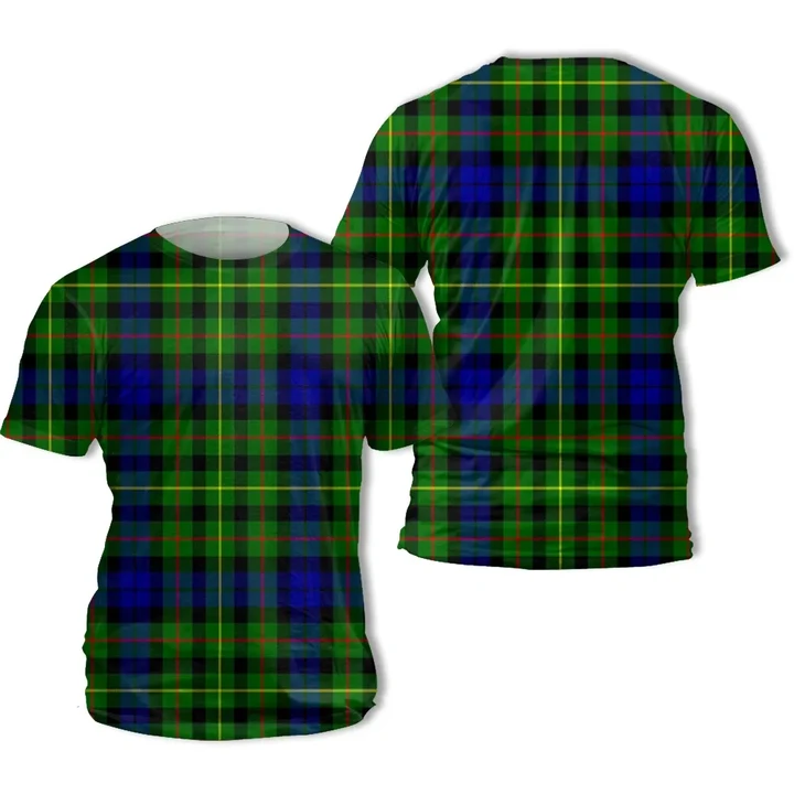 Rollo Modern Tartan All Over Print T-Shirt | Scottishclans.co