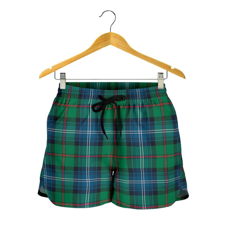 Urquhart Ancient Tartan Shorts For Women