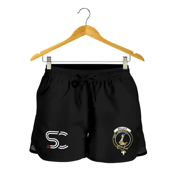 Wallace Hunting - Green Clan Badge Women's Shorts