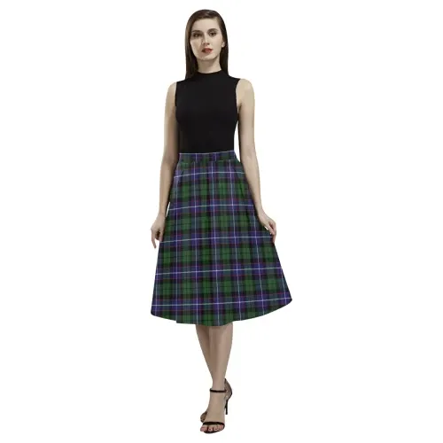 Galbraith Modern Tartan Aoede Crepe Skirt | Exclusive Over 500 Tartan
