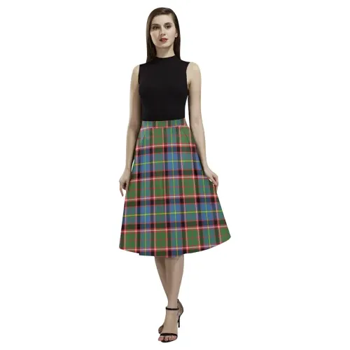 Stirling & Bannockburn District Tartan Aoede Crepe Skirt | Exclusive Over 500 Tartan