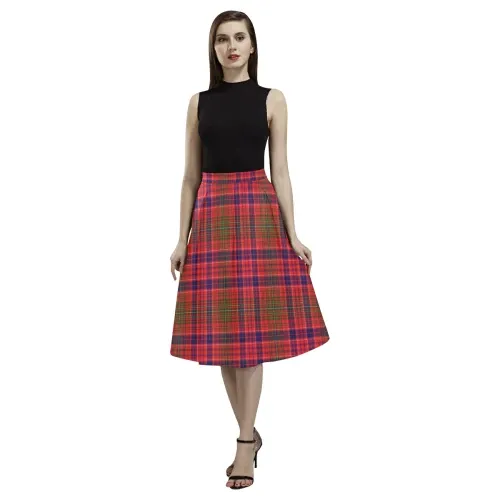 Lumsden Modern Tartan Aoede Crepe Skirt | Exclusive Over 500 Tartan