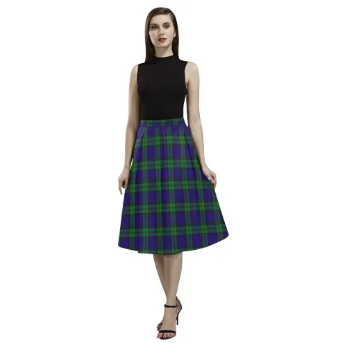 MacKinlay Modern Tartan Aoede Crepe Skirt | Exclusive Over 500 Tartan