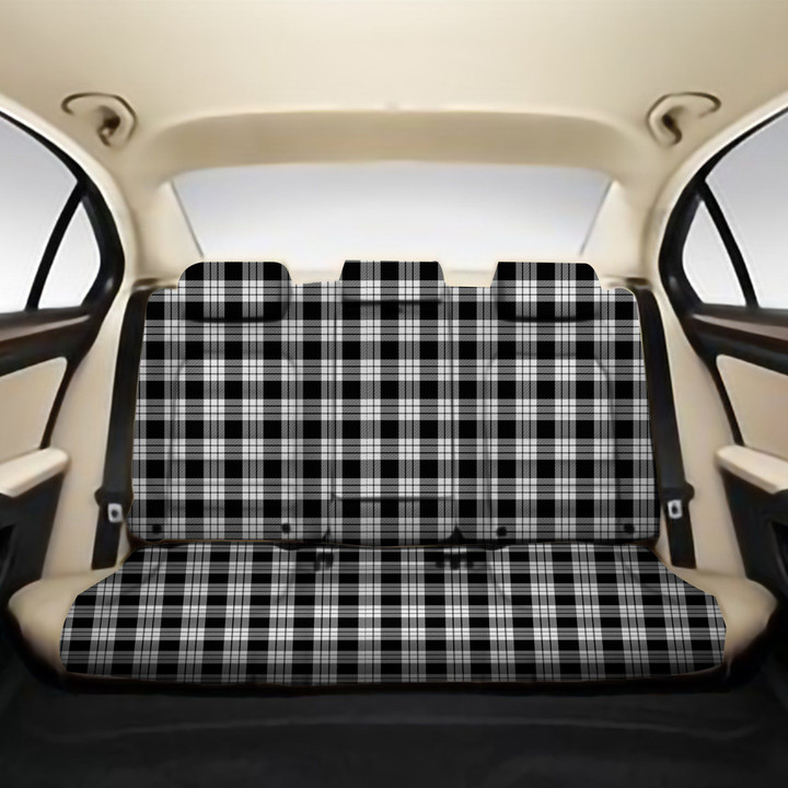 MacFarlane Black & White Tartan Back Car Seat Covers A7