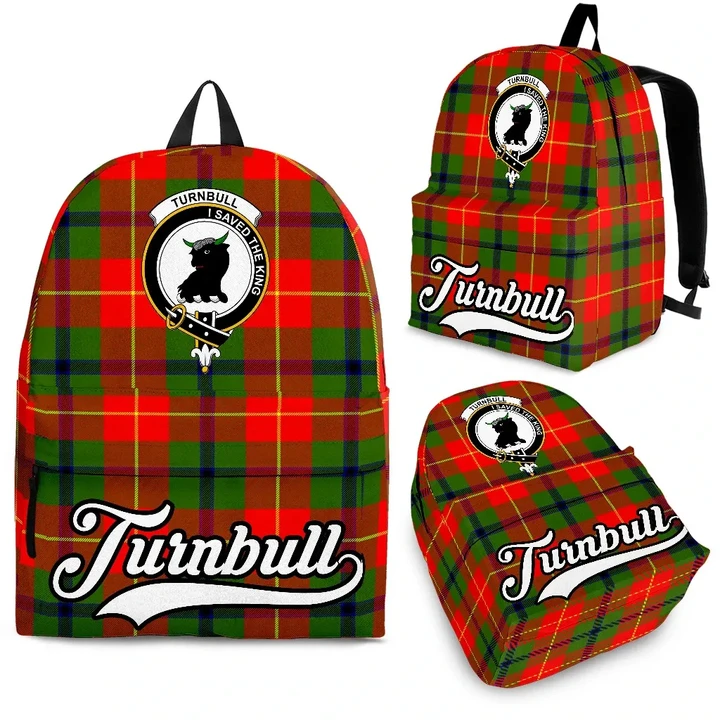 Turnbull Tartan Clan Backpack | Scottish Bag | Adults Backpacks & Bags