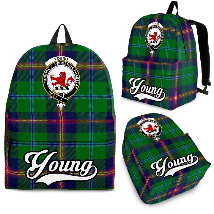 Young Tartan Clan Backpack | Scottish Bag | Adults Backpacks & Bags