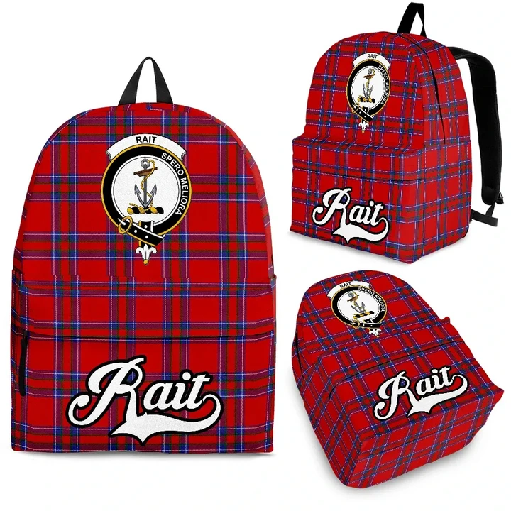 Rait Tartan Clan Backpack | Scottish Bag | Adults Backpacks & Bags