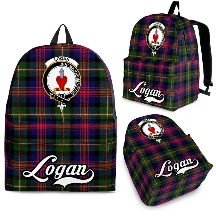 Logan Tartan Clan Backpack | Scottish Bag | Adults Backpacks & Bags