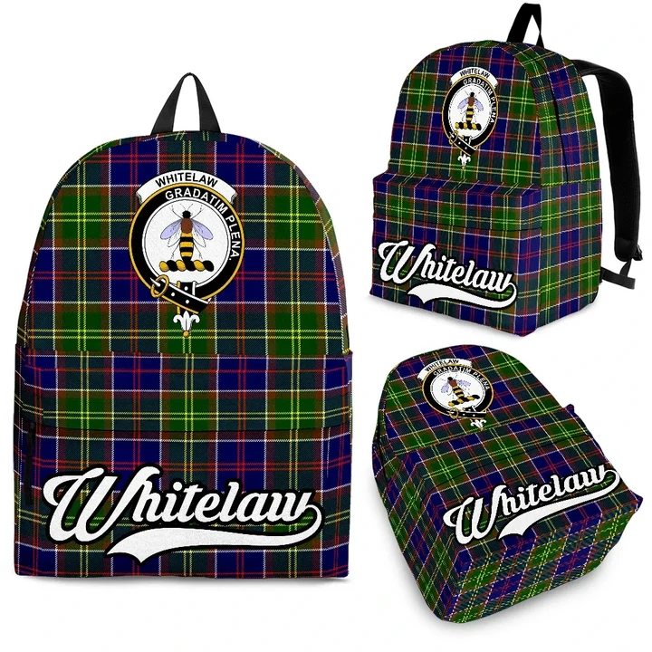 Whitelaw Tartan Clan Backpack | Scottish Bag | Adults Backpacks & Bags