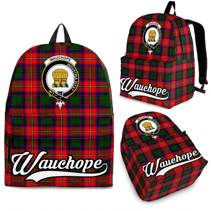 Wauchope (or Waugh) Tartan Clan Backpack | Scottish Bag | Adults Backpacks & Bags