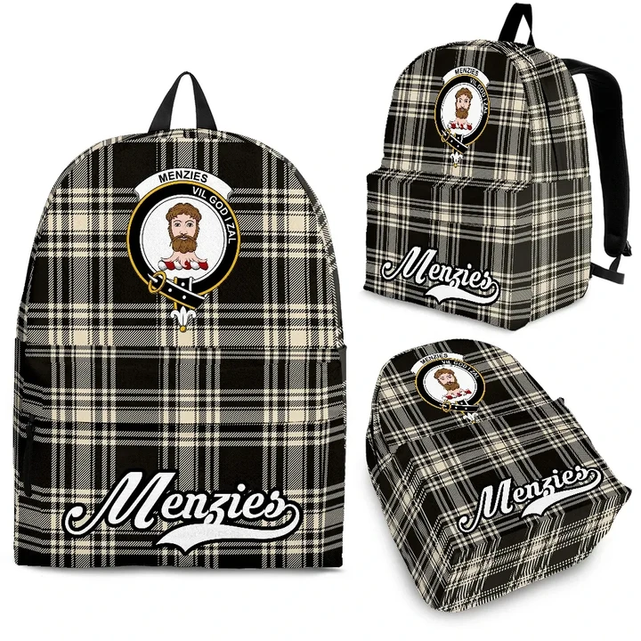 Menzies Tartan Clan Backpack | Scottish Bag | Adults Backpacks & Bags
