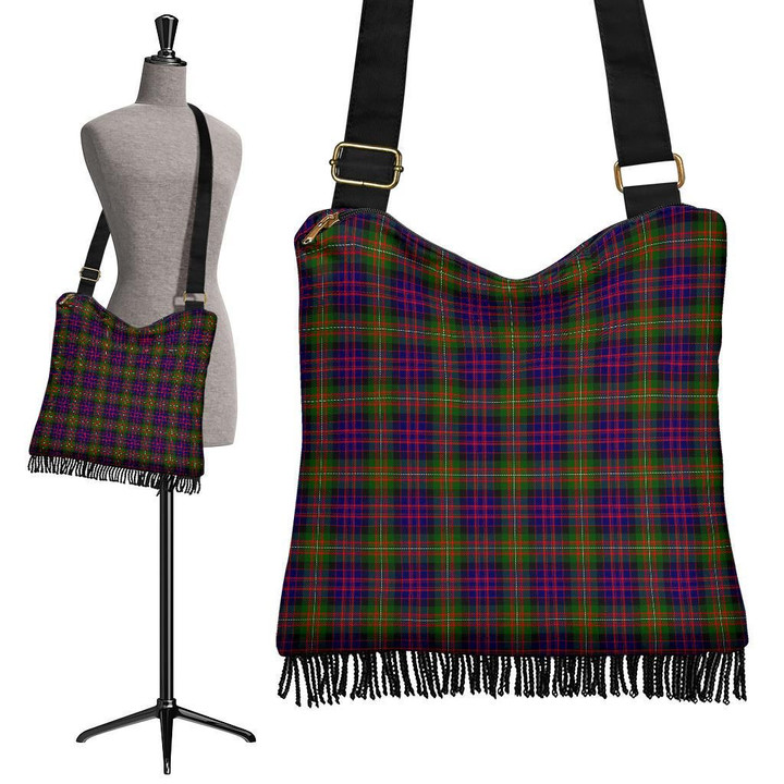 MacDonnell of Glengarry Modern Tartan Boho Handbag | scottishclans.co