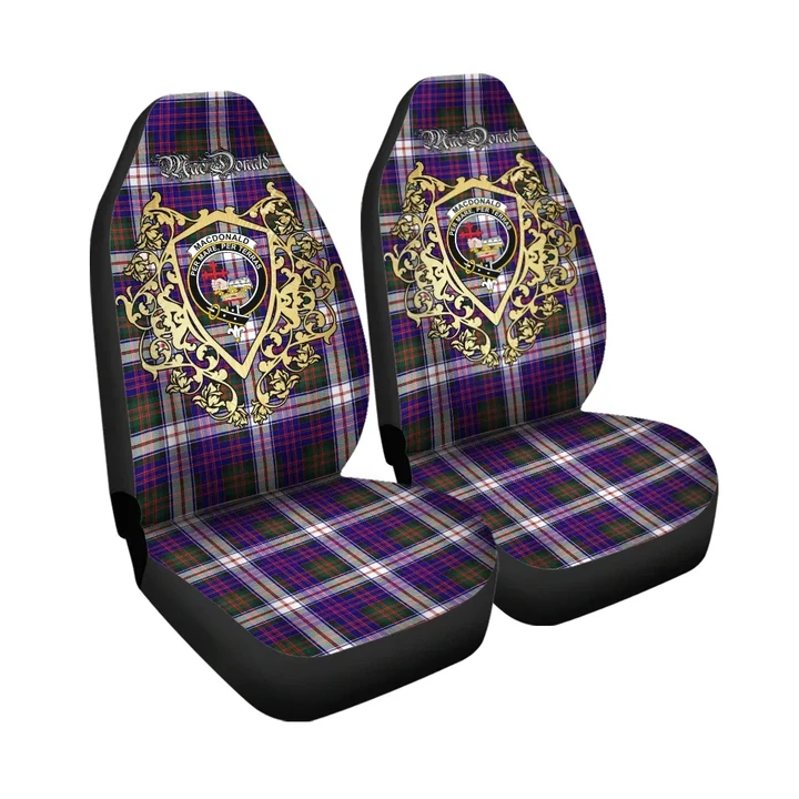 MacDonald Dress Modern Clan Car Seat Cover Royal Sheild