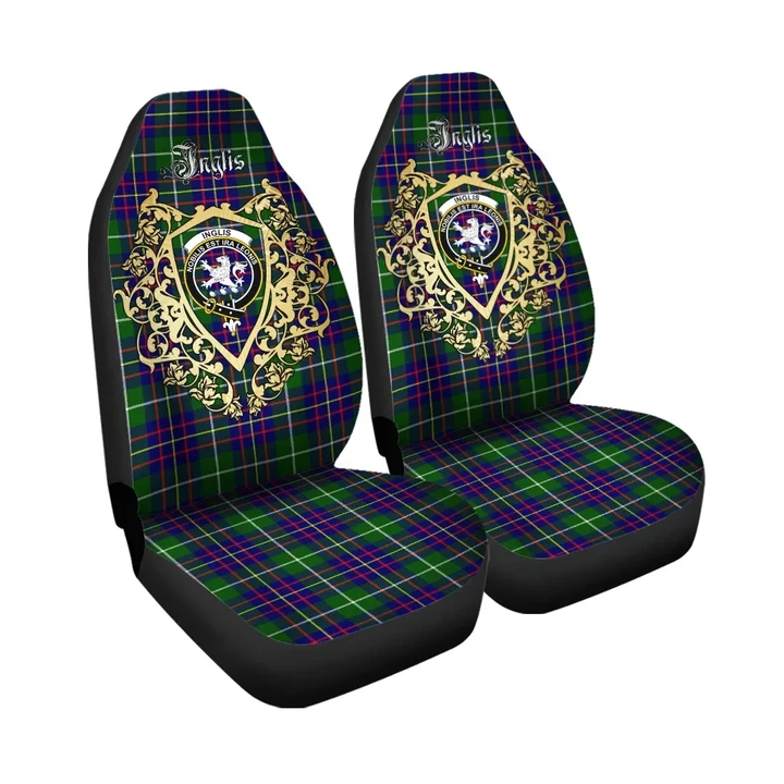 Inglis Modern Clan Car Seat Cover Royal Sheild