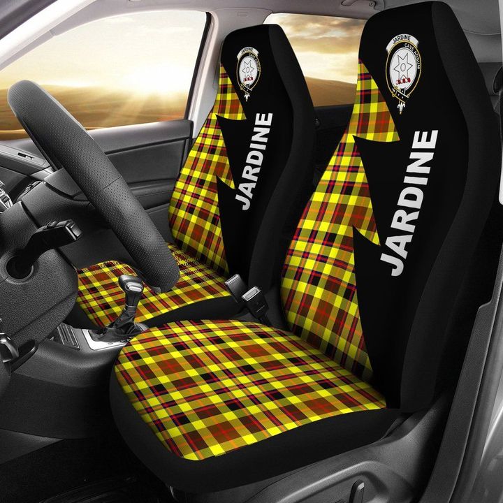 Jardine Clans Tartan Car Seat Covers - Flash Style
