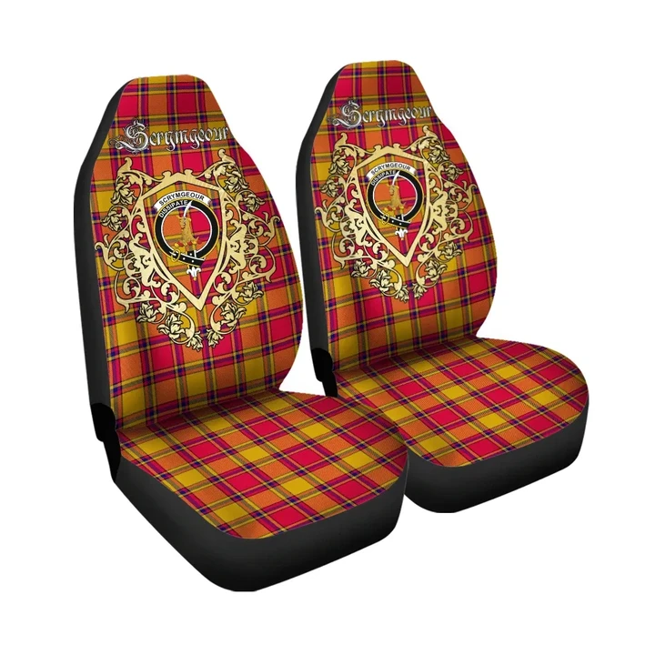 Scrymgeour Clan Car Seat Cover Royal Sheild