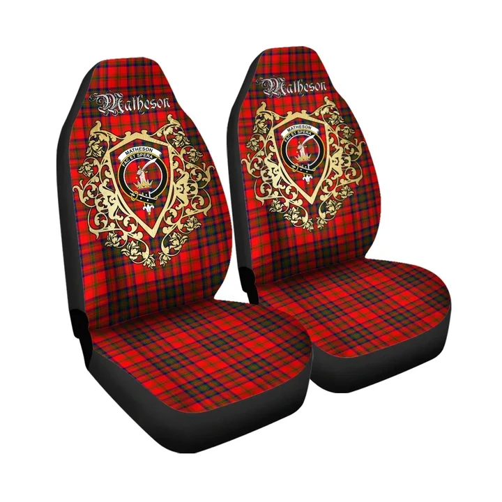 Matheson Modern Clan Car Seat Cover Royal Sheild