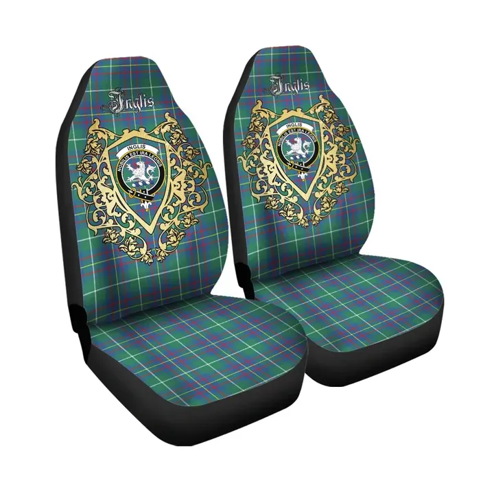 Inglis Ancient Clan Car Seat Cover Royal Sheild