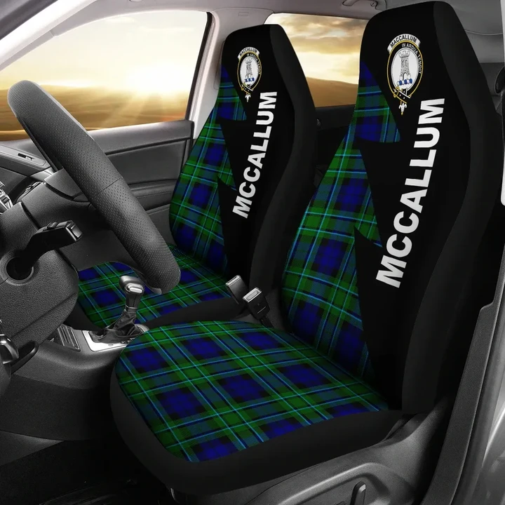 McCallum Clans Tartan Car Seat Covers - Flash Style - BN
