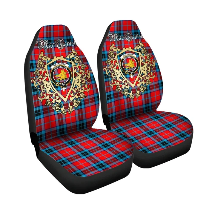MacTavish Modern Clan Car Seat Cover Royal Sheild