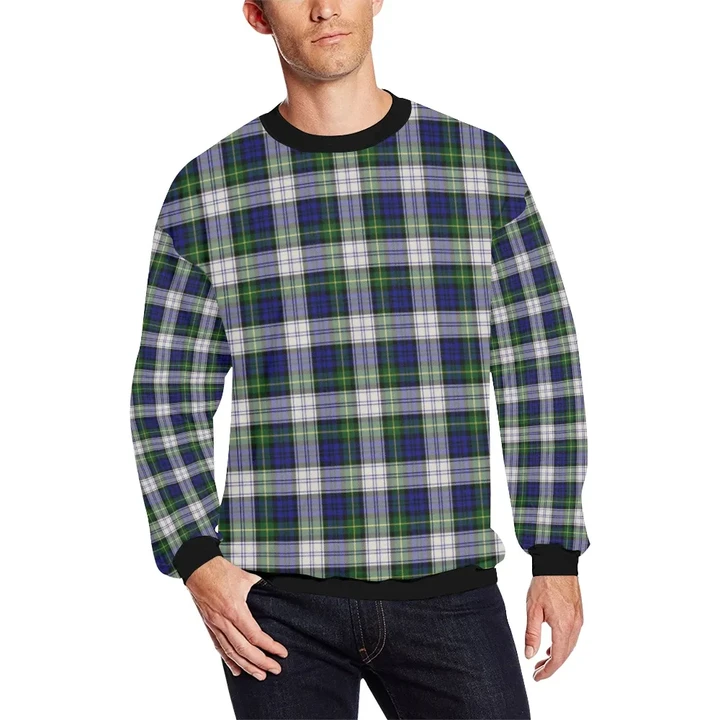 Gordon Dress Modern Tartan Crewneck Sweatshirt - for men