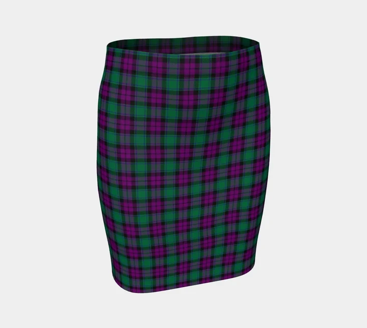 Tartan Fitted Skirt - MacArthur - Milton | Special Custom Design