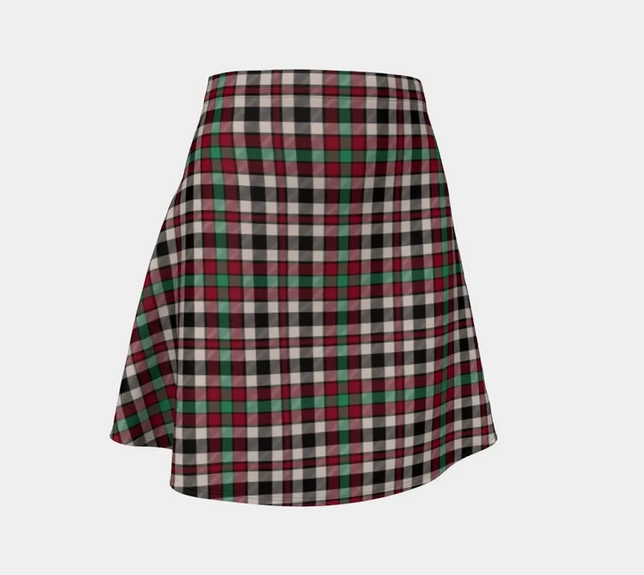 Tartan Flared Skirt - Borthwick Dress Ancient |Over 500 Tartans | Special Custom Design | Love Scotland