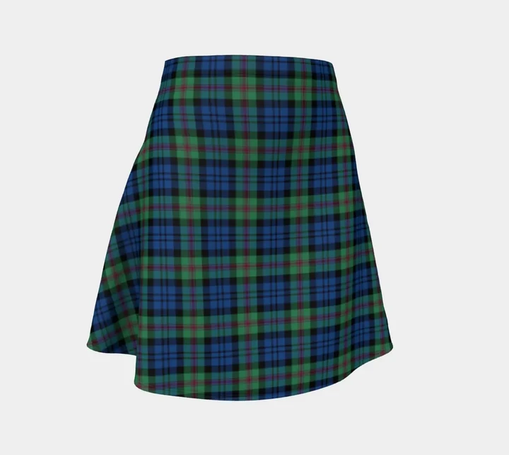 Tartan Flared Skirt - Baird Ancient A9