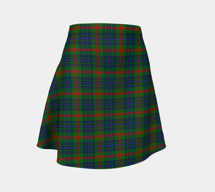 Tartan Flared Skirt - Aiton |Over 500 Tartans | Special Custom Design | Love Scotland