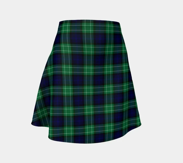 Tartan Flared Skirt - Abercrombie |Over 500 Tartans | Special Custom Design | Love Scotland