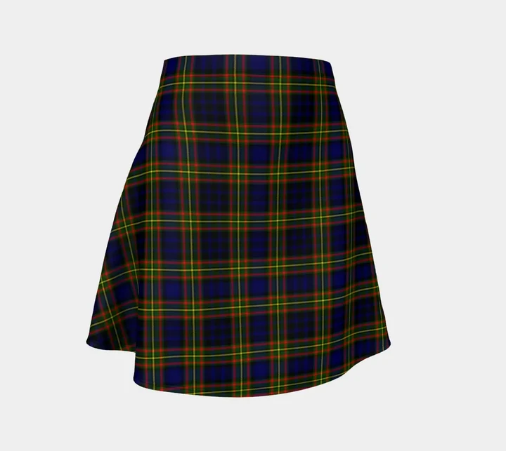 Tartan Flared Skirt - Clelland Modern |Over 500 Tartans | Special Custom Design | Love Scotland